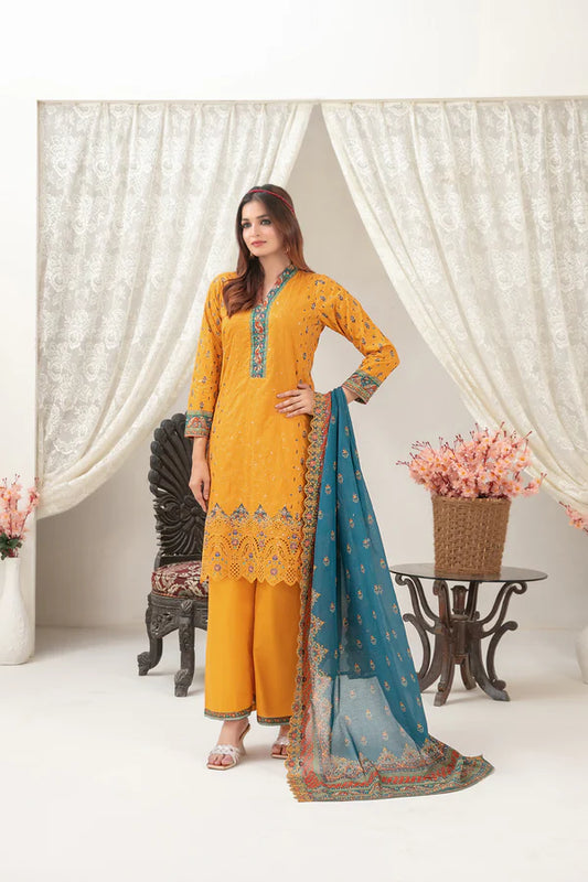 LEEN Embroided Lawn