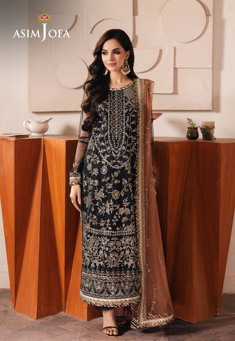 Asim Jofa Festive Collection - Noir Elegance