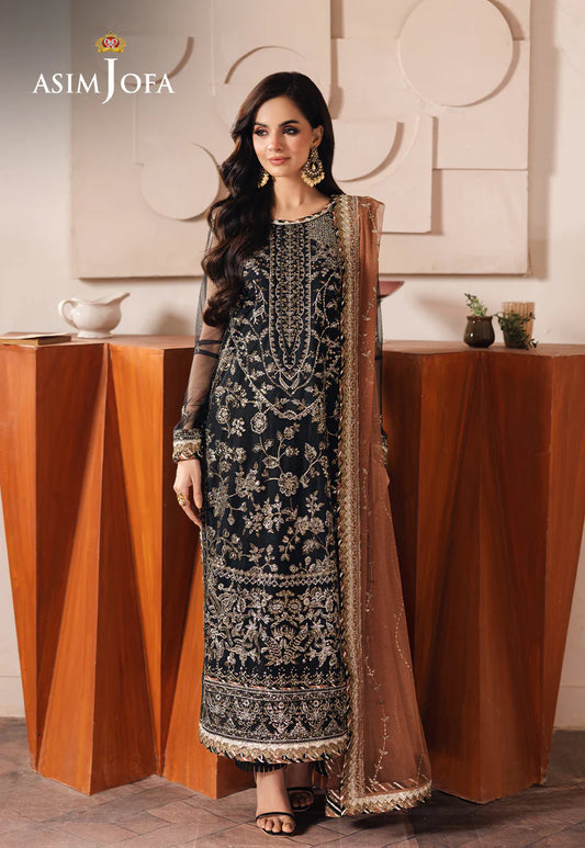 Asim Jofa Festive Collection - Noir Elegance