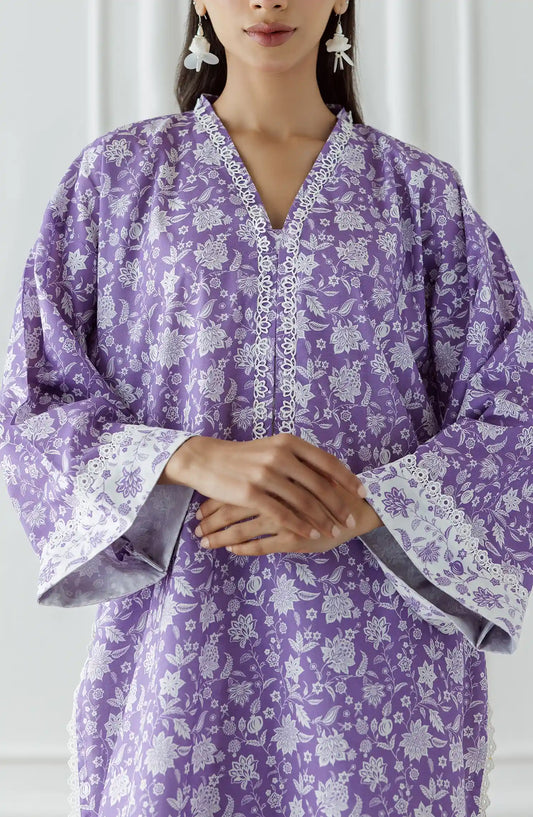 Orient Printed Lawn Collection - Sapphire Sky