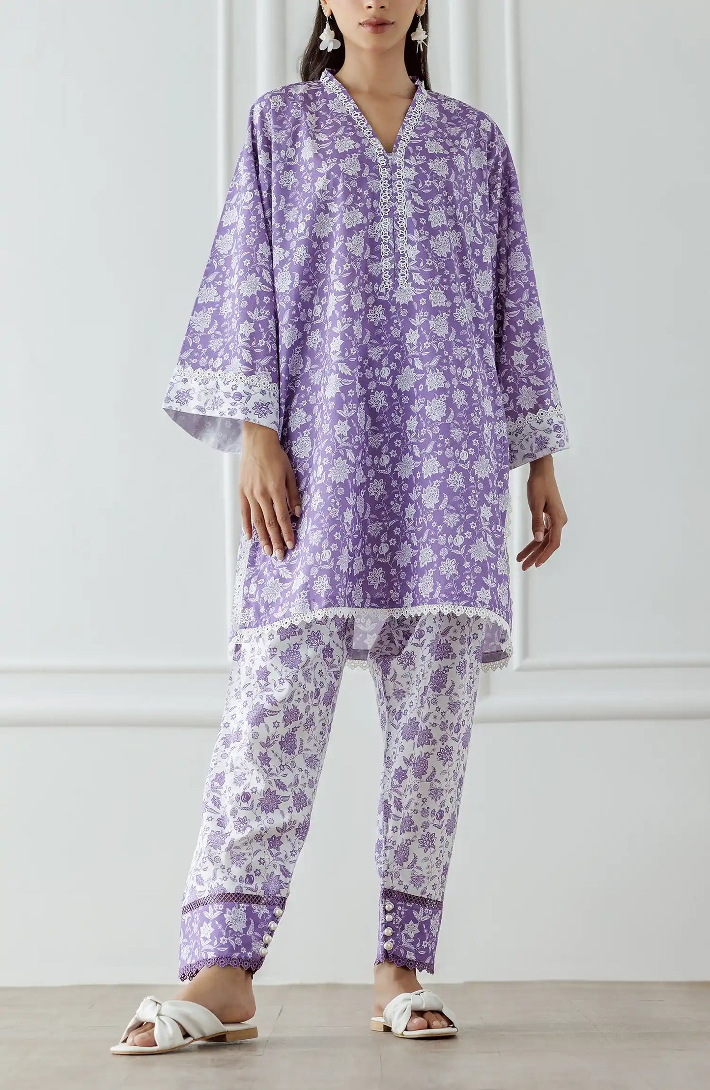 Orient Printed Lawn Collection - Sapphire Sky